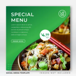food menu instagram post template crc94d96b22 size4.23mb - title:Home - اورچین فایل - format: - sku: - keywords: p_id:18