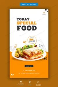 food menu restaurant instagram story template crc833f20e8 size3.57mb - title:Home - اورچین فایل - format: - sku: - keywords: p_id:18