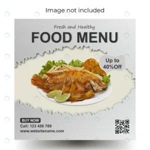 food menu restaurant promotion social media banner rnd832 frp30000040 - title:Home - اورچین فایل - format: - sku: - keywords: p_id:18