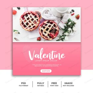 food valentine banner social media post instagram crc3ed1341b size1.12mb - title:Home - اورچین فایل - format: - sku: - keywords: p_id:18