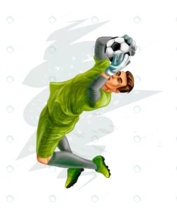 football goalkeeper jumps ball vector realistic i crca0df6d5f size5.87mb - title:Home - اورچین فایل - format: - sku: - keywords: p_id:18