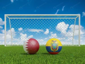 footballs flags colors soccer field qatar with ecu rnd684 frp33982761 - title:Home - اورچین فایل - format: - sku: - keywords: p_id:18