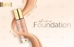 foundation makeup advertising design template cat crc4548fec1 size6.55mb - title:Home Main - اورچین فایل - format: - sku: - keywords: p_id:18