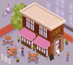 fragment city landscape with cafe building outdoo crcc14c3586 size5.59mb - title:Home - اورچین فایل - format: - sku: - keywords: p_id:18