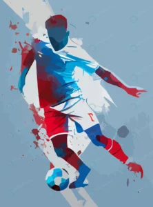 french soccer player with ball rnd558 frp34594528 - title:Home - اورچین فایل - format: - sku: - keywords: p_id:18