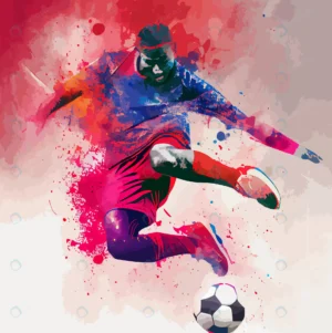 french soccer player with ball rnd755 frp34594504 - title:Home - اورچین فایل - format: - sku: - keywords: p_id:18