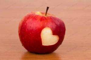 fresh apple with heart valentines day theme crcea5bdf3e size4.51mb 3000x2000 - title:Home - اورچین فایل - format: - sku: - keywords: p_id:18