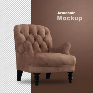 front view armchair 3d rendering crc84cd2296 size9.50mb - title:Home - اورچین فایل - format: - sku: - keywords: p_id:18