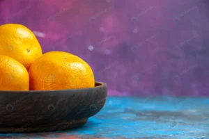 front view fresh tangerines inside plate blue pin crc52145f67 size7.27mb 5600x3733 1 - title:Home - اورچین فایل - format: - sku: - keywords: p_id:18