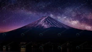 fuji mountain with milky way night crc2fac5a20 size8.01mb 4928x2773 - title:Home - اورچین فایل - format: - sku: - keywords: p_id:18