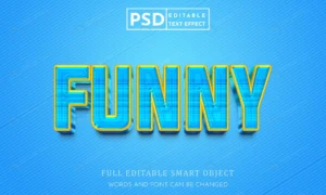 funny 3d text style effect psd premium template rnd818 frp31139009 - title:Home - اورچین فایل - format: - sku: - keywords: p_id:18