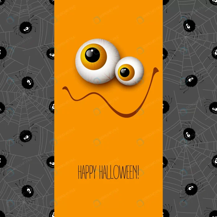 funny halloween greeting card monster eyes vector crc40c2685d size2.72mb - title:وکتور کارت پستال خنده دار هالووین چشم هیولا - اورچین فایل - format:EPS - وکتور - sku:crc40c2685d - keywords: p_id:64494