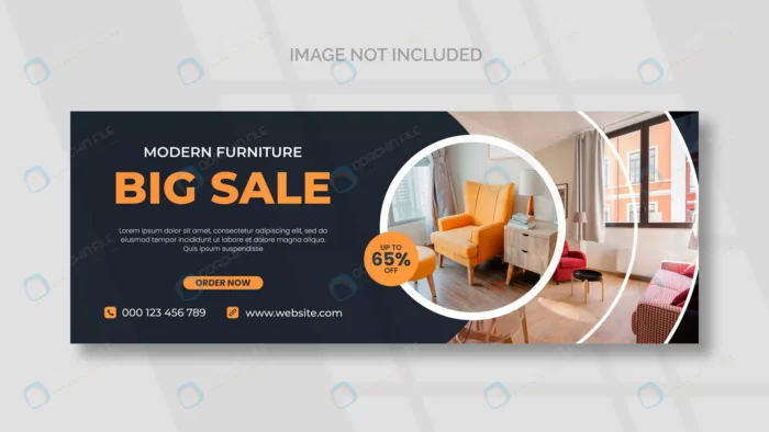 furniture facebook cover panoramic banner templat crcef5971f0 size3.48mb - title:کاور فیسبوک و بنر با موضوع فروش بزرگ - اورچین فایل - format:PSD - فتوشاپ - sku:crcef5971f0 - keywords: p_id:41961