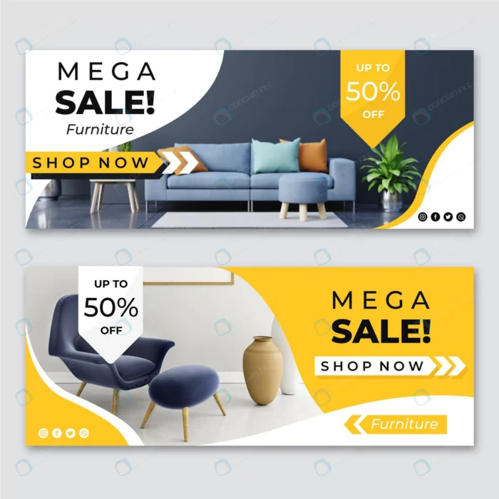 furniture sale banners with photo crc411ef1d5 size0.96mb - title:بنر معرفی و فروش محصول با تخفیف عالی - اورچین فایل - format:EPS - وکتور - sku:crc411ef1d5 - keywords: p_id:87993