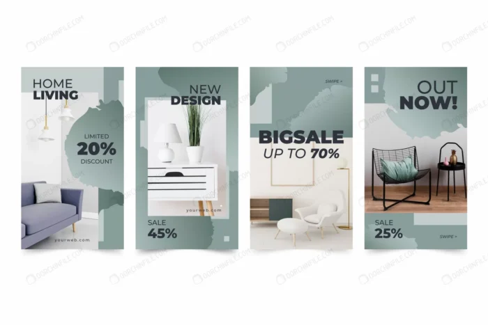 furniture sale instagram stories set crc4ca6f9e4 size1.58mb - title:قالب استوری اینستاگرام معرفی و فروش محصول - اورچین فایل - format:EPS - وکتور - sku:crc4ca6f9e4 - keywords: p_id:92441