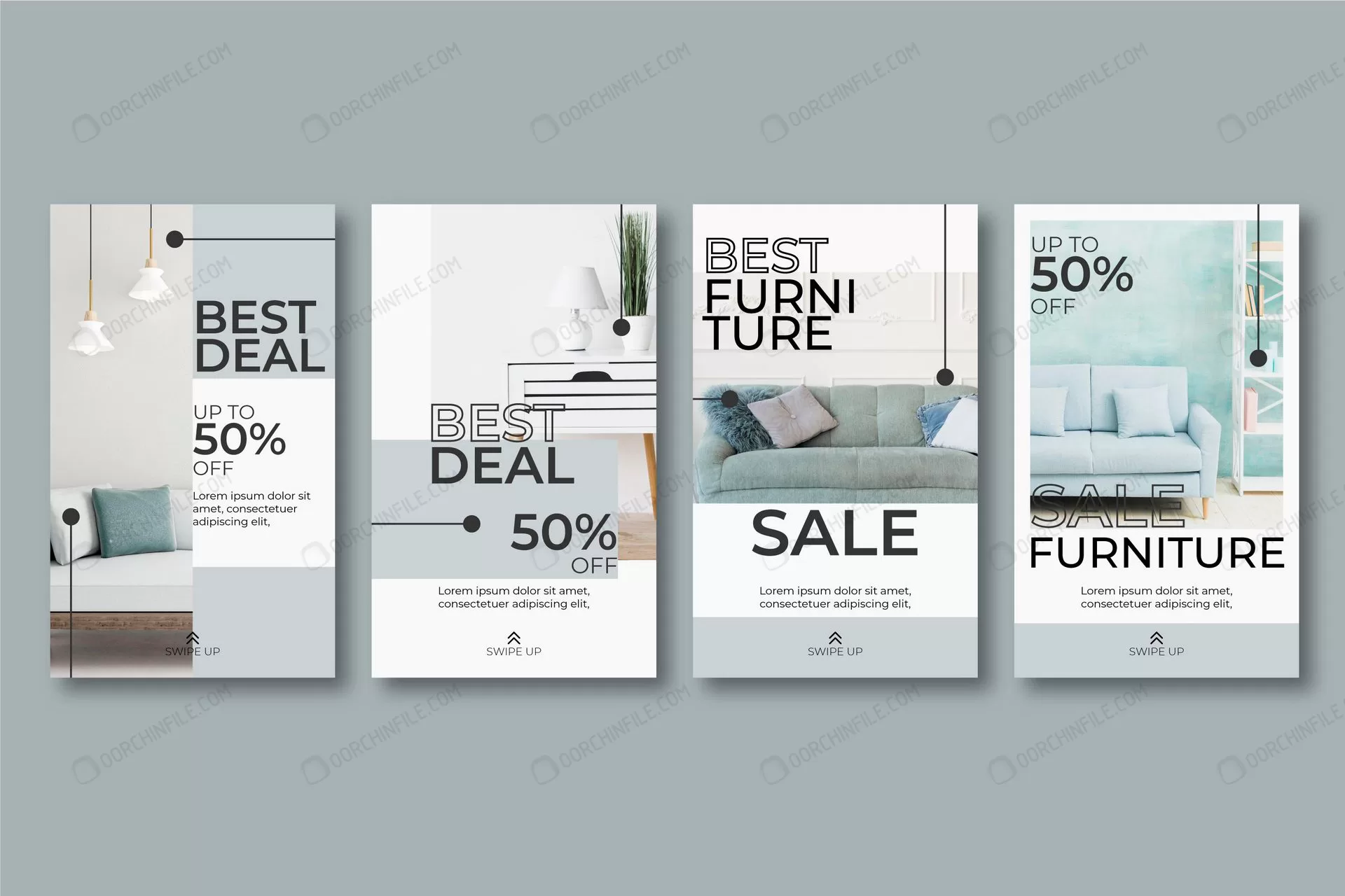 furniture sale instagram stories 10 crc5266a007 size2.52mb - title:تمپلیت استوری اینستاگرام ویژه فروش محصول با تخفیف - اورچین فایل - format:EPS - وکتور - sku:crc5266a007 - keywords: p_id:92427