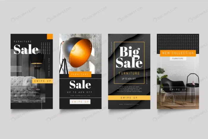 furniture sale instagram stories 2 crc3f21ee11 size1.02mb - title:قالب استوری اینستاگرام ویژه فروش محصول با تخفیف - اورچین فایل - format:EPS - وکتور - sku:crc3f21ee11 - keywords: p_id:92437