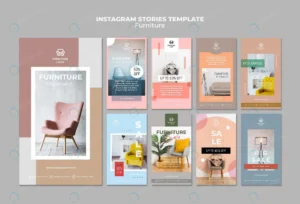 furniture store instagram stories template crcbf4a6960 size49.9mb - title:Home - اورچین فایل - format: - sku: - keywords: p_id:18