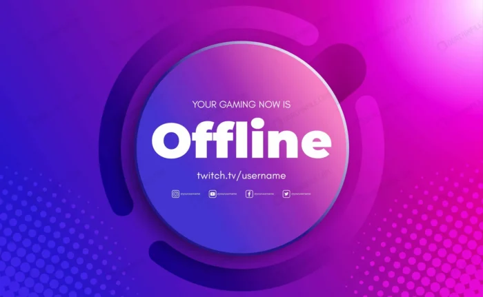gaming background offline twitch stream abstract crc9d337f61 size2.53mb - title:قالب وکتور بنر آفلاین - اورچین فایل - format:EPS - وکتور - sku:crc9d337f61 - keywords: p_id:97315
