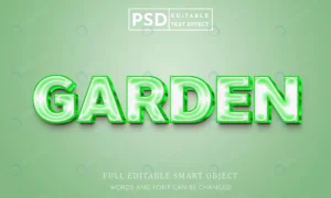 garden 3d text style effect psd premium template rnd141 frp31139028 - title:Home - اورچین فایل - format: - sku: - keywords: p_id:18