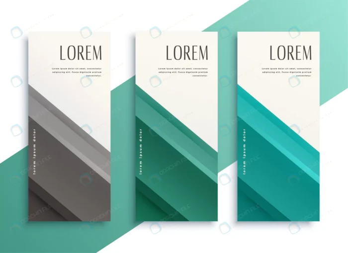 geometric business style vertical banners set crcb1f72329 size2.02mb - title:وکتور بنر عمودی - اورچین فایل - format:EPS - وکتور - sku:crcb1f72329 - keywords: p_id:87995
