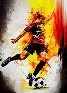 germany soccer player kicking ball rnd267 frp34594509 - title:Home - اورچین فایل - format: - sku: - keywords: p_id:18