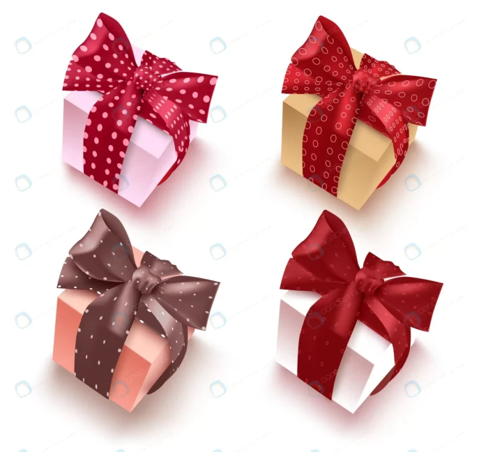gifts set vector element design gift elements col crc62a70000 size6.51mb - title:جعبه کادو روبان شده - اورچین فایل - format:EPS - وکتور - sku:crc62a70000 - keywords: p_id:86027