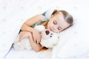 girl child is sleeping bed home white cotton bed crc5307aab3 size3.84mb 6240x4160 - title:Home - اورچین فایل - format: - sku: - keywords: p_id:18