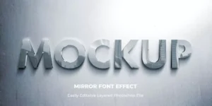 glass mirror 3d text effect template - title:Home - اورچین فایل - format: - sku: - keywords: p_id:18