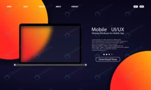 glassmorphism style laptop template ui ux design crc12a63478 size3.64mb - title:Home - اورچین فایل - format: - sku: - keywords: p_id:18