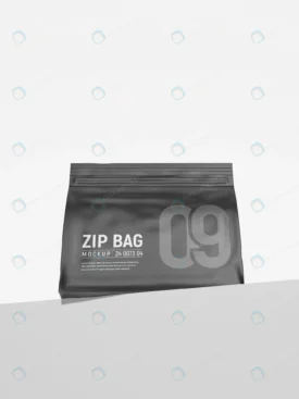 glossy pouch zip lock bag branding mockup rnd119 frp26913785 - title:Home Main - اورچین فایل - format: - sku: - keywords: p_id:18