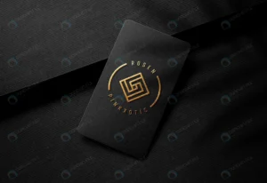 gold embossed logo mockup on luxury black busines crca74217fa size93.67mb - title:Home - اورچین فایل - format: - sku: - keywords: p_id:18