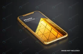 gold screen smartphone mockup crca4dce520 size20.64mb - title:Home Main - اورچین فایل - format: - sku: - keywords: p_id:18