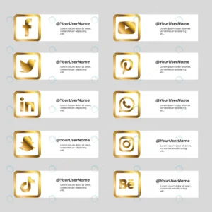 golden collection social media icons with square crca443870b size0.86mb - title:Home - اورچین فایل - format: - sku: - keywords: p_id:18