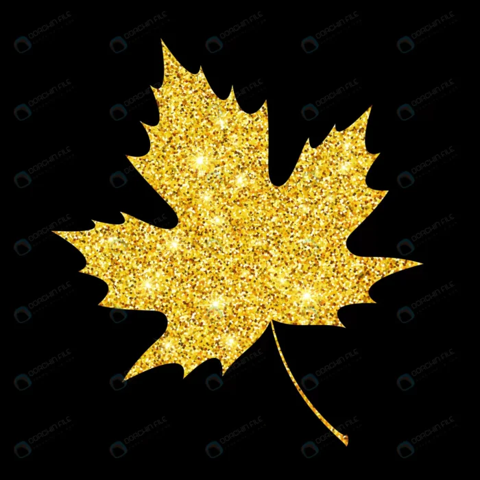 golden glitter textured fall leaf autumn gold des crc5b96eaae size8.32mb - title:وکتور برگ پاییز طلایی - اورچین فایل - format:EPS - وکتور - sku:crc5b96eaae - keywords: p_id:86043