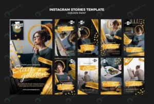 golden paint instagram stories template crcc1660c1e size138.07mb - title:Home - اورچین فایل - format: - sku: - keywords: p_id:18
