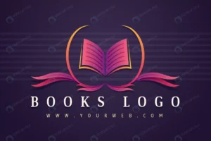 gradient book company logo template crc0e4a3ef5 size0.52mb - title:Home - اورچین فایل - format: - sku: - keywords: p_id:18