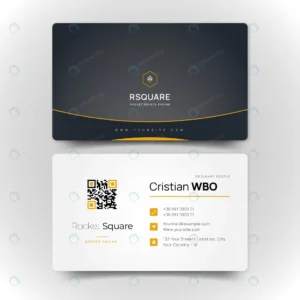 gradient dark blue yellow business card template. crcba8720be size5.43mb - title:Home - اورچین فایل - format: - sku: - keywords: p_id:18