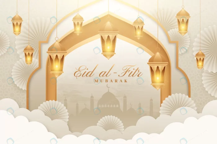 gradient eid al fitr background 3 crc776917cb size28.82mb - title:تبریک عید فطر با پس زمینه مسجد - اورچین فایل - format:EPS - وکتور - sku:crc776917cb - keywords: p_id:59103