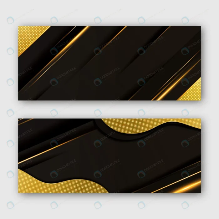 gradient golden luxury banners 2 crc801ebd53 size7.01mb - title:بنر افقی با پس زمینه مشکی و طلایی - اورچین فایل - format:EPS - وکتور - sku:crc801ebd53 - keywords: p_id:89093