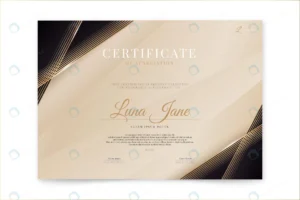 gradient golden luxury certificate template crcd5a1ba1f size6.35mb - title:Home - اورچین فایل - format: - sku: - keywords: p_id:18