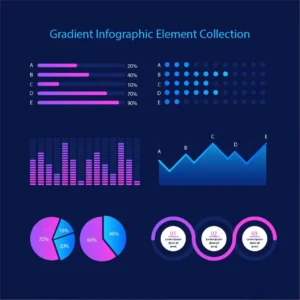 gradient infographic element collection crce31f54ec size0.75mb - title:Home - اورچین فایل - format: - sku: - keywords: p_id:18