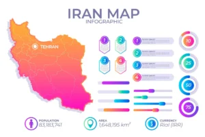 gradient infographic map iran crc86db6467 size1.41mb - title:Home - اورچین فایل - format: - sku: - keywords: p_id:18