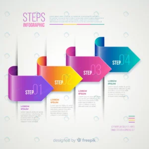 gradient realistic colorful step infographics crc909cc9e0 size1.53mb - title:Home - اورچین فایل - format: - sku: - keywords: p_id:18
