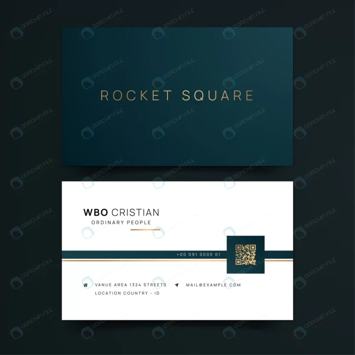 gradient stylish green luxury business card templ crc06e1e33a size2.60mb - title:قالب آماده کارت ویزیت سیاه و سفید - اورچین فایل - format:EPS - وکتور - sku:crc06e1e33a - keywords: p_id:80343