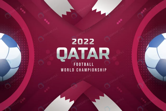 gradient world footbal championship background rnd716 frp32623656 - title:پس زمینه جام جهانی 2022 قطر - اورچین فایل - format:EPS - وکتور - sku:frp32623656 - keywords: p_id:68478