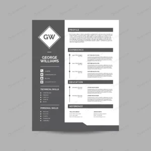 gray resume template crc9853d2d8 size1.57mb - title:Home - اورچین فایل - format: - sku: - keywords: p_id:18