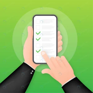 green check list smartphone illustration crc9aec1cb2 size3.72mb - title:Home - اورچین فایل - format: - sku: - keywords: p_id:18