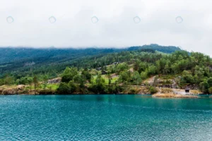 green mountain landscape with blue idyllic lake crcafb56635 size12.07mb 5424x3616 - title:Home - اورچین فایل - format: - sku: - keywords: p_id:18