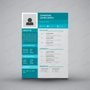 green resume template design crc2bae7ebd size1.95mb - title:Home - اورچین فایل - format: - sku: - keywords: p_id:18